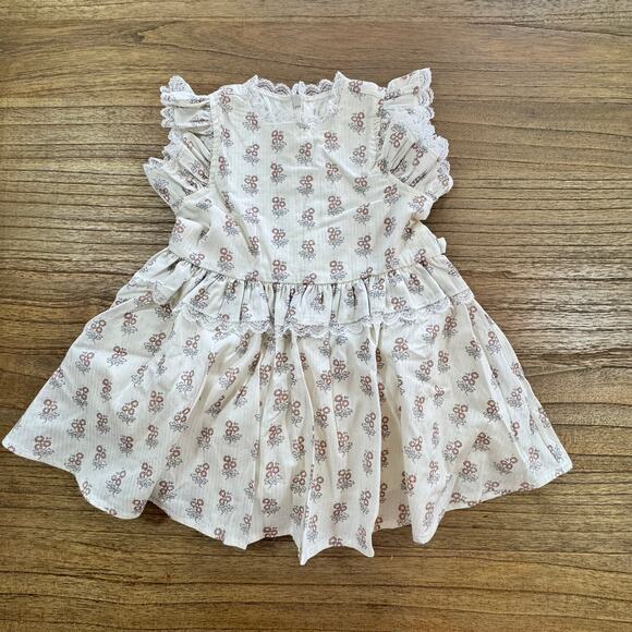 Noralee Flower Dress with Bloomer - Size 2 - Picture 1 of 7